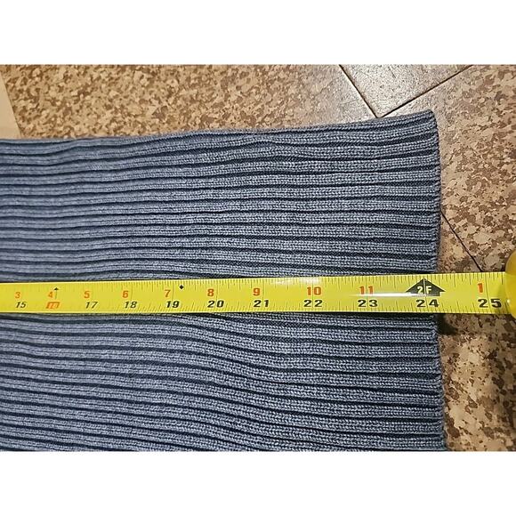 Guide Series XL Ribbed Pullover 1/4 Zip Sweater Elbow Patches Crew Neck Stretch - Picture 4 of 9